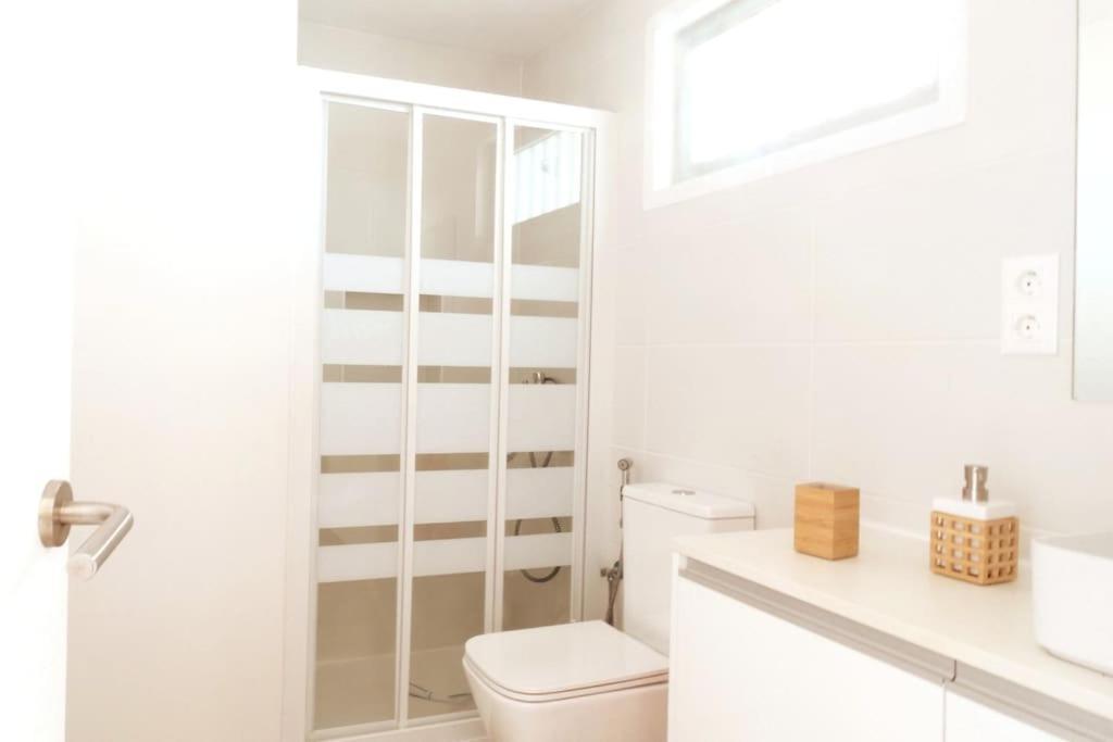 Newly Refurbished Beachfront Apartment. San Bartolomé Exterior foto